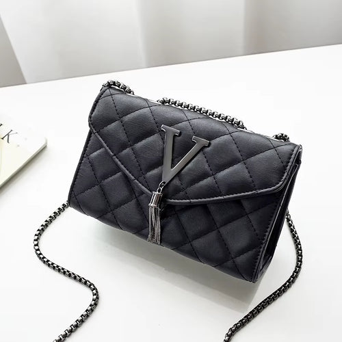 Black Luxury Purse Women Quilted Brand