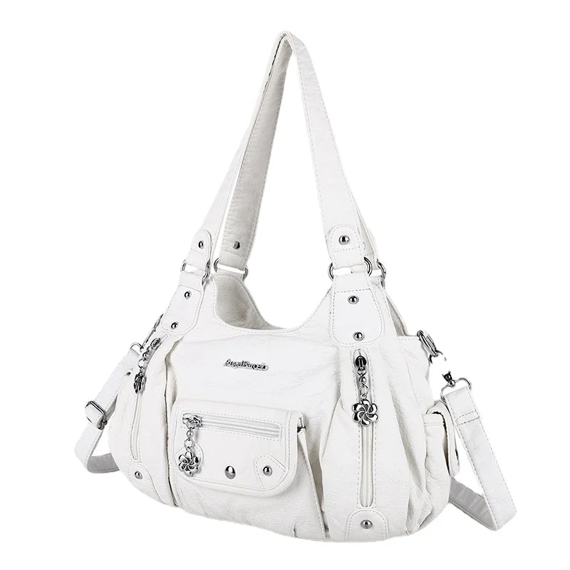  Women Bags Designer Vintage Soft Leather 