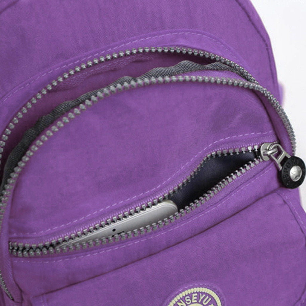 Waterproof Mini Backpack Women Small Travel Bag
