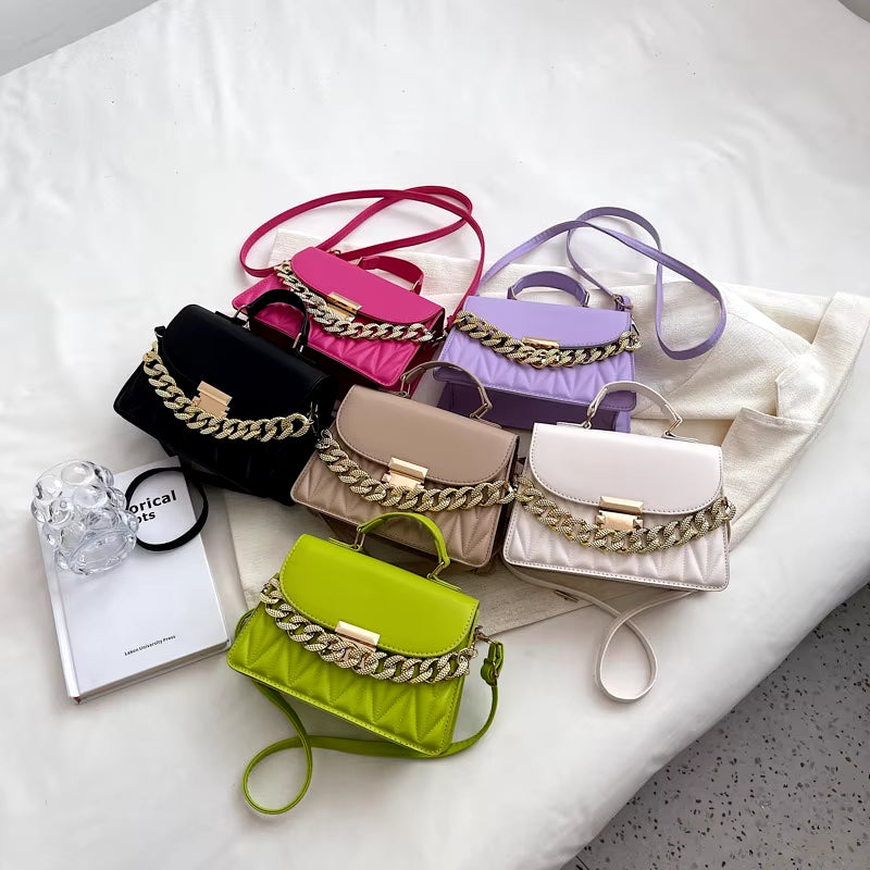 New Designer Shoulder Bag Fashion Chain Crossbody 