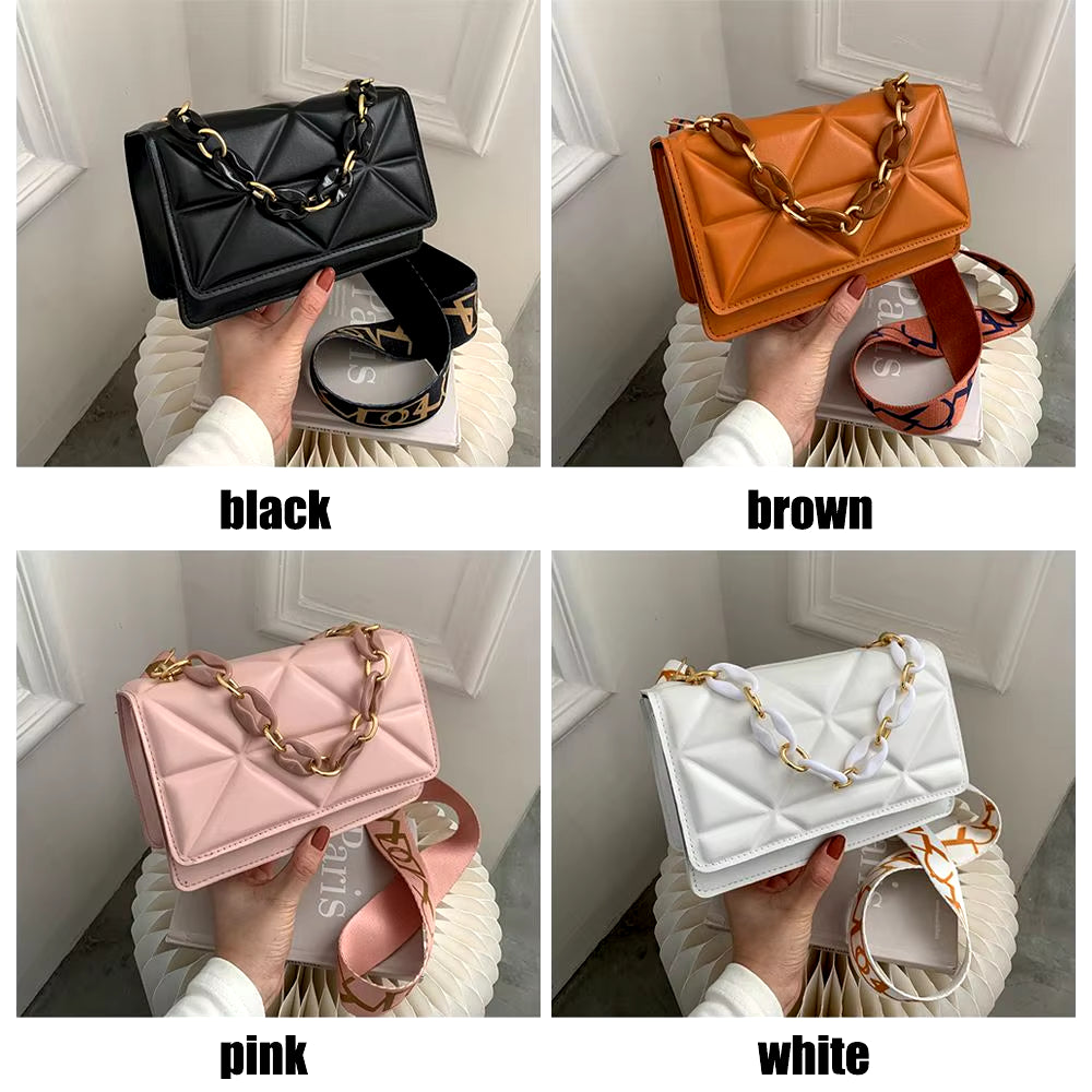 Fashion Women Shoulder Flap Bag 